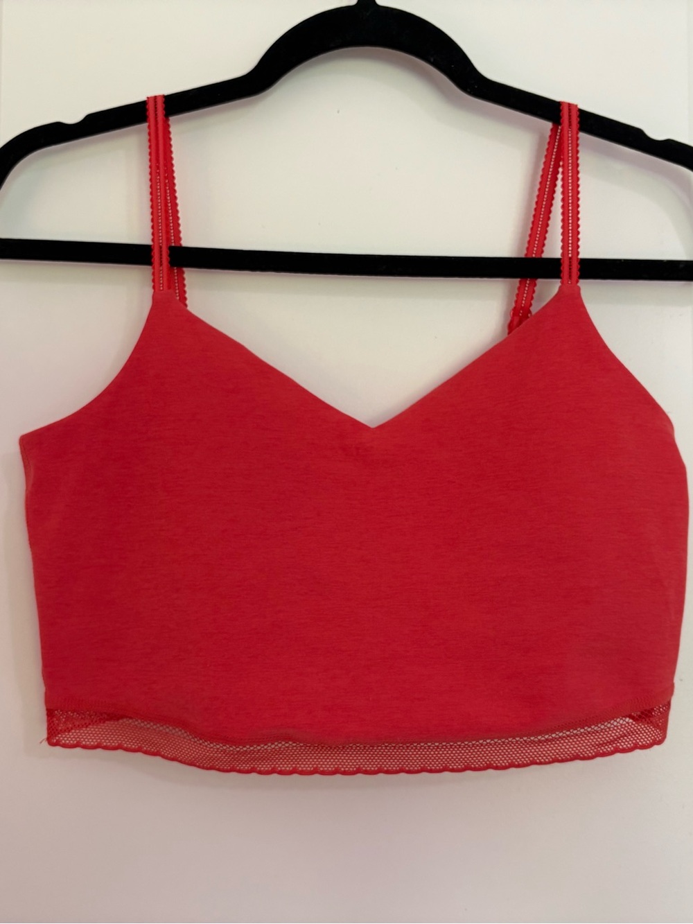Beyond Yoga Spacedye Allure Lace High Cropped Tank  Size M